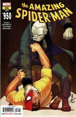 Amazing Spider-Man (6th Series) 56 published by Marvel with cover art by John Romita Jr.
