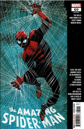 Amazing Spider-Man (6th Series) 60 published by Marvel with cover art by John Romita Jr.