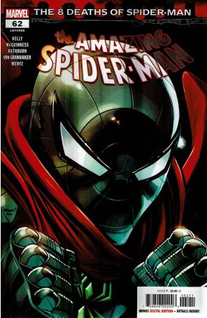Amazing Spider-Man (6th Series) 62 published by Marvel with cover art by Ed McGuinness