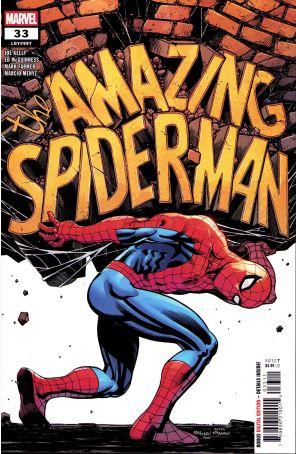 The Amazing Spider-Man (7th Series) 33 published by Marvel with cover art by Ed McGuinness