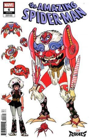 Amazing Spider-Man (7th Series) 6H published by Marvel with cover art by Peach Momoko