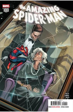 The Amazing Spider-Man 1001 published by Marvel with cover art by Pepe Larraz