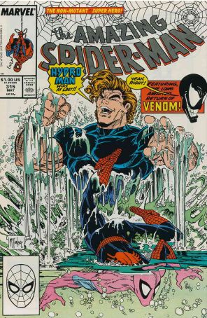 The Amazing Spider-Man 315 published by Marvel with cover art by Todd McFarlane