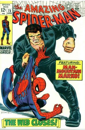 The Amazing Spider-Man 73 published by Marvel with cover art by John Romita