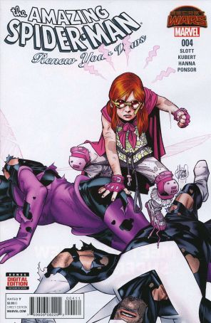 Amazing Spider-Man: Renew Your Vows 4 published by Marvel with cover art by Adam Kubert