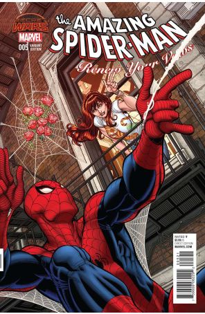 Amazing Spider-Man: Renew Your Vows 5A published by Marvel with cover art by Adam Kubert