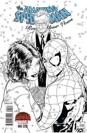 Amazing Spider-Man: Renew Your Vows 5B published by Marvel with cover art by Adam Kubert