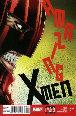 Amazing X-Men (2nd Series) 17 published by Marvel with cover art by Jorge Fornes