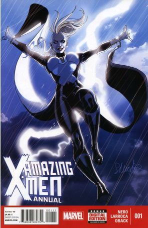 Amazing X-Men (2nd Series) Annual 1 published by Marvel with cover art by Salvador Larroca