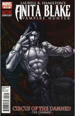 Anita Blake, Vampire Hunter: Circus of the Damned - The Charmer 2 published by Marvel with cover art by Brett Booth