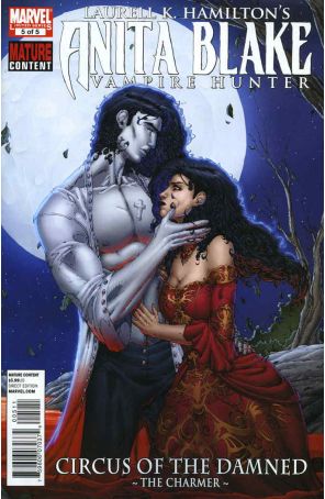 Anita Blake, Vampire Hunter: Circus of the Damned - The Charmer 5 published by Marvel with cover art by Brett Booth