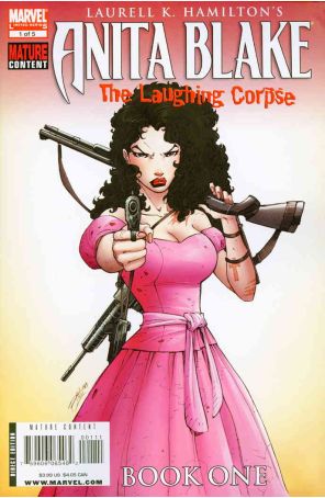 Anita Blake, Vampire Hunter: The Laughing Corpse 1 published by Marvel with cover art by Ron Lim