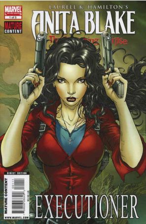 Anita Blake: The Laughing Corpse-Executioner 1 published by Marvel with cover art by Harvey Tolibao