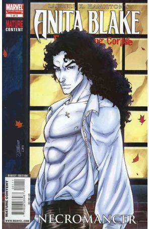 Anita Blake: The Laughing Corpse-Necromancer 1 published by Marvel with cover art by Ron Lim