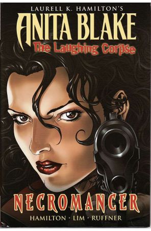 Anita Blake: The Laughing Corpse-Necromancer TPB 1 published by Marvel with cover art by Harvey Tolibao