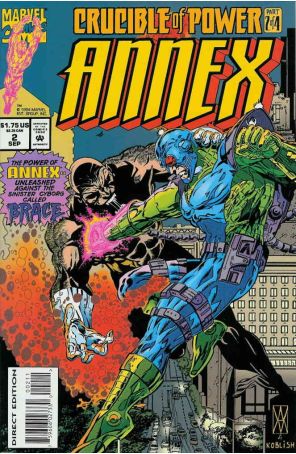 Annex 2 published by Marvel with cover art by Walter McDaniel