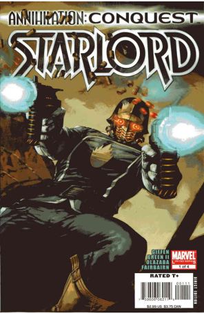 Annihilation: Conquest-Starlord 1 published by Marvel with cover art by Nic Klein