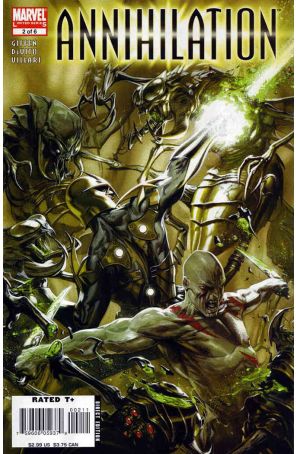 Annihilation 2 published by Marvel with cover art by Gabriele Dell’Otto