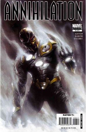 Annihilation 6 published by Marvel with cover art by Gabriele Dell’Otto