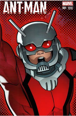 Ant-Man 1F published by Marvel with cover art by Ed McGuinness