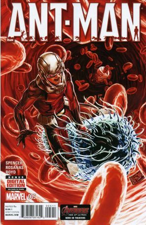 Ant-Man 5 published by Marvel with cover art by Mark Brooks