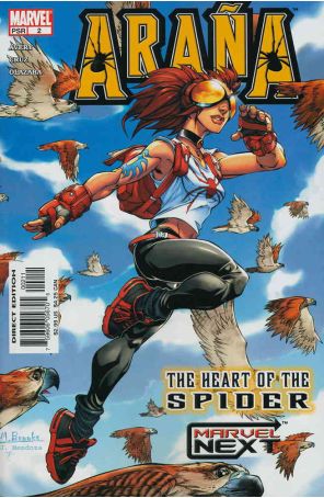 Arana: The Heart of the Spider 2 published by Marvel with cover art by Mark Brooks