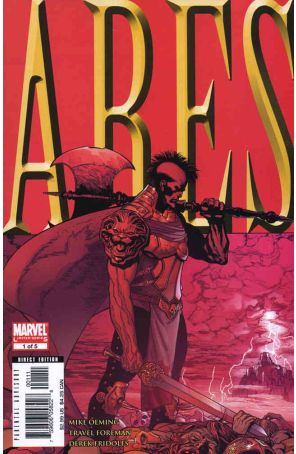 Ares 1 published by Marvel with cover art by Travel Foreman