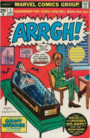 Arrgh! 5 published by Marvel with cover art by Ross Andru