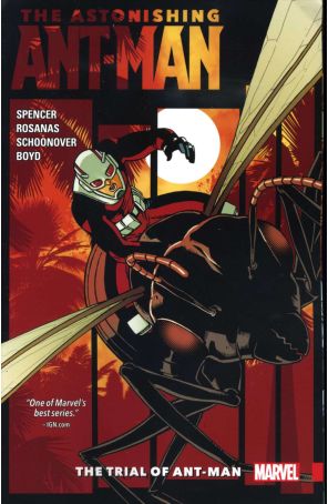 The Astonishing Ant-Man TPB 3 published by Marvel with cover art by Ramon Rosanas