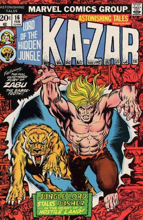 Astonishing Tales 16 published by Marvel