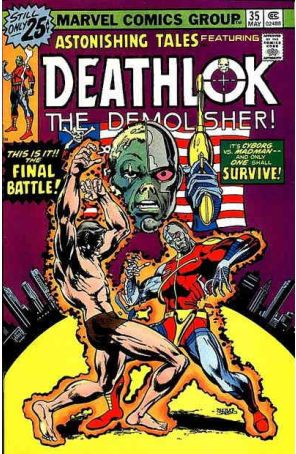 Astonishing Tales 35 published by Marvel with cover art by Rich Buckler