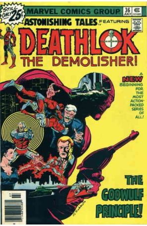 Astonishing Tales 36 published by Marvel with cover art by Rich Buckler