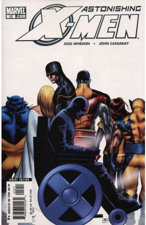 Astonishing X-Men (3rd Series) 12 published by Marvel with cover art by John Cassaday
