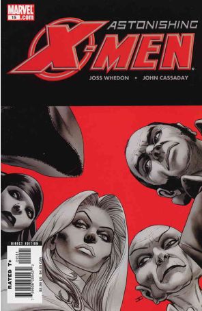 Astonishing X-Men (3rd Series) 15 published by Marvel with cover art by John Cassaday