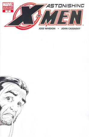 Astonishing X-Men (3rd Series) 17A published by Marvel with cover art by John Cassaday