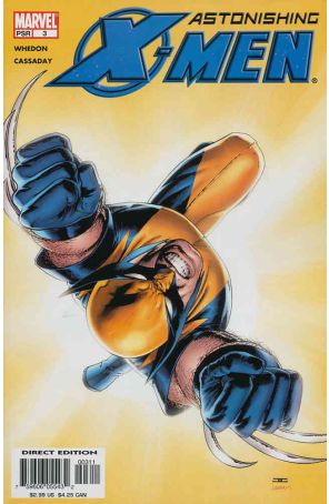 Astonishing X-Men (3rd Series) 3 published by Marvel with cover art by John Cassaday