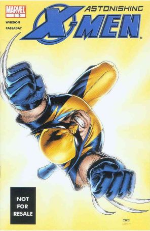 Astonishing X-Men (3rd Series) 6 (2nd) published by Marvel with cover art by John Cassaday