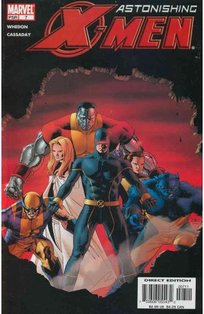 Astonishing X-Men (3rd Series) 7 published by Marvel with cover art by John Cassaday