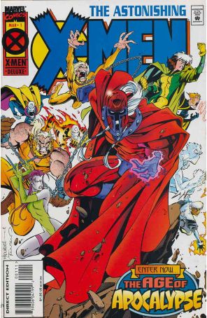 Astonishing X-Men 1 published by Marvel with cover art by Joe Madureira