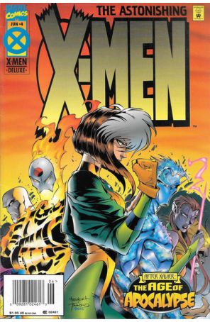 Astonishing X-Men 4 (Newsstand) published by Marvel with cover art by Joe Madureira