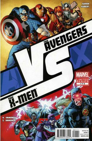 AvX: Vs 1 published by Marvel with cover art by Adam Kubert