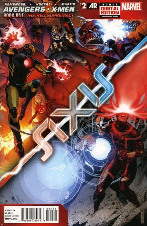 Avengers And X-Men: Axis 2 published by Marvel with cover art by Jim Cheung