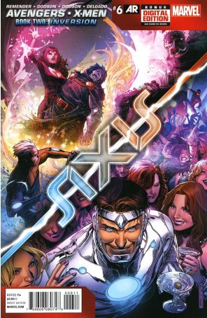 Avengers And X-Men: Axis 6 published by Marvel with cover art by Jim Cheung