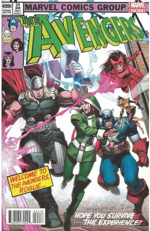 Avengers (5th Series) 24.1Q published by Marvel with cover art by Walt Simonson