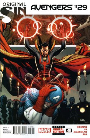 Avengers (5th Series) 29 published by Marvel with cover art by Frank Cho