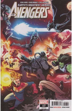 Avengers (8th Series) 17 published by Marvel with cover art by David Marquez