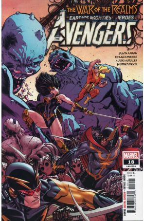 Avengers (8th Series) 18 published by Marvel with cover art by Ed McGuinness
