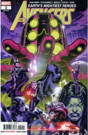 Avengers (8th Series) 2 published by Marvel with cover art by Ed Mcguinness
