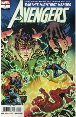 Avengers (8th Series) 3 published by Marvel with cover art by Ed McGuinness