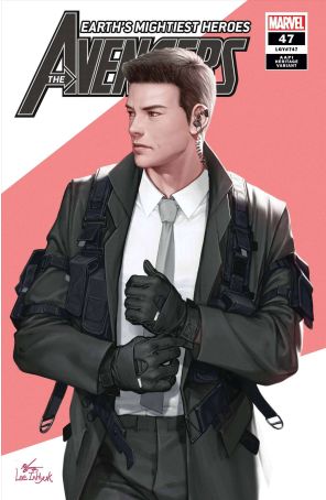 Avengers (8th Series) 47A published by Marvel with cover art by Inhyuk Lee